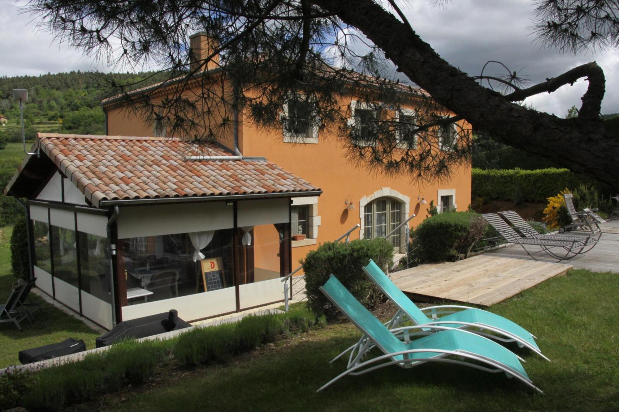 La Bastide De Fontaille Bed & Breakfast Saint-Felicien Luaran gambar
