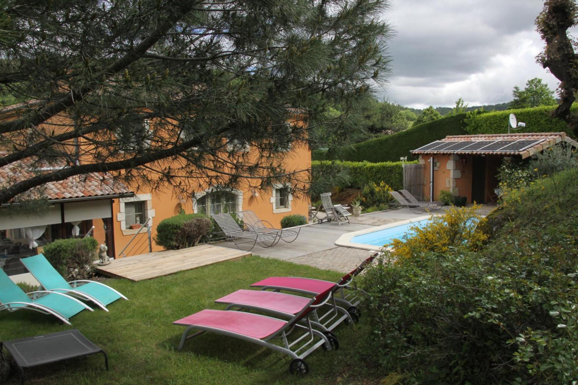 La Bastide De Fontaille Bed & Breakfast Saint-Felicien Luaran gambar