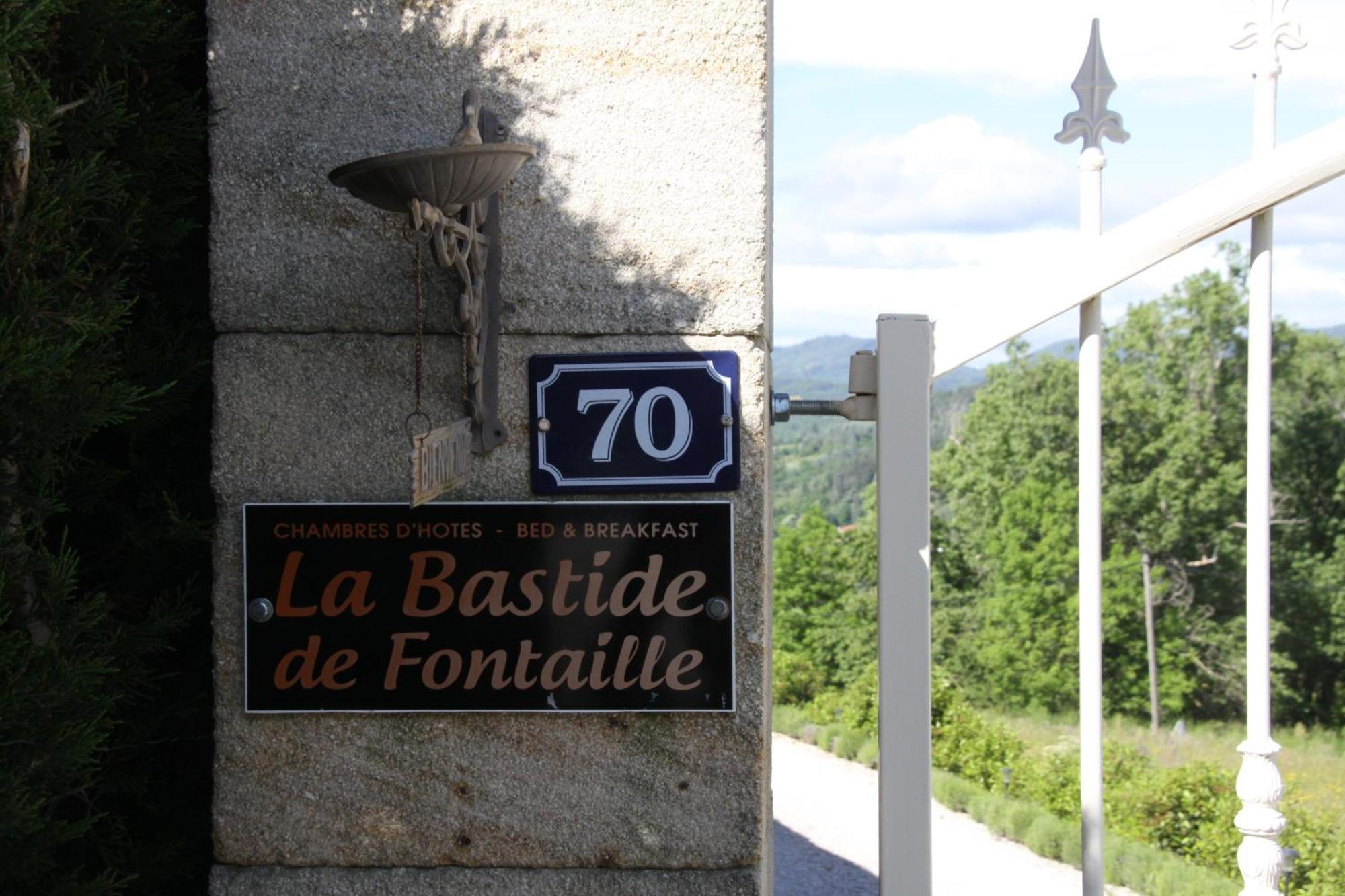 La Bastide De Fontaille Bed & Breakfast Saint-Felicien Luaran gambar